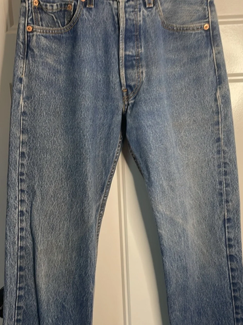 Vintage Levi’s 501 button down Light Blue Denim Jeans